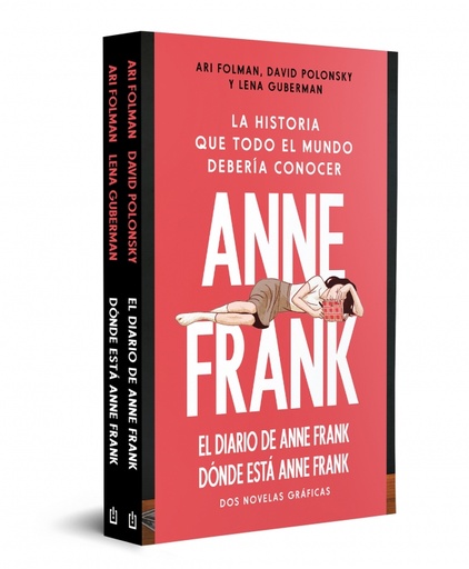 [9788466374217] Diario de Anne Franck (pack con: Diario de Anne Frank | Dónde está Anne Frank​)