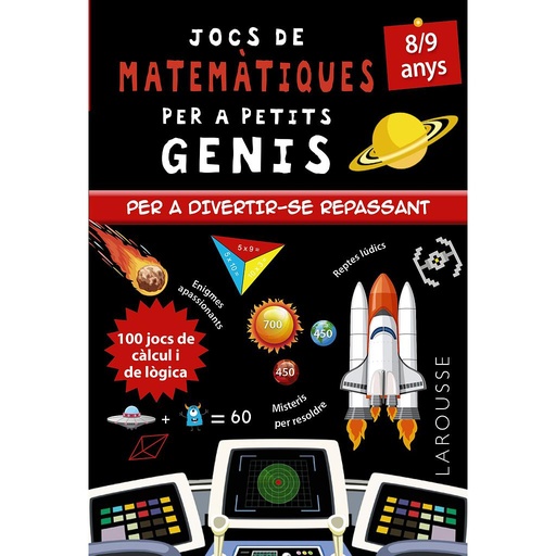 [9788418473142] Jocs de matemàtiques per a petits genis 8-9 anys