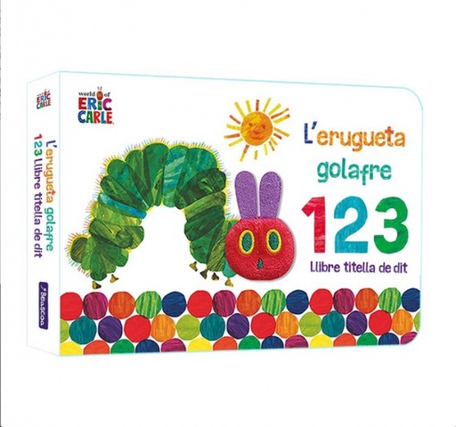 [9788448863012] L'erugueta golafre 1 2 3. Llibre titella de dit (Col·lecció Eric Carle)