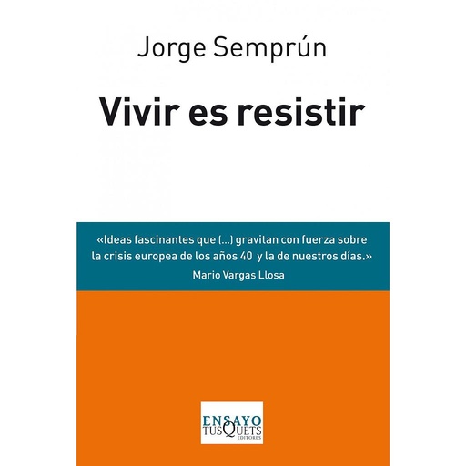 [9788483838488] VIVIR ES RESISTIR