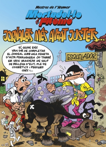 [9788466659642] Mortadel·lo i Filemó. Jornalets més aviat justets... (Mestres de l'Humor 44)