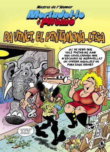 [9788402422064] Mortadel·lo i Filemó. Da Vinci, el pintamona... Lisa (Mestres de l'Humor 52)