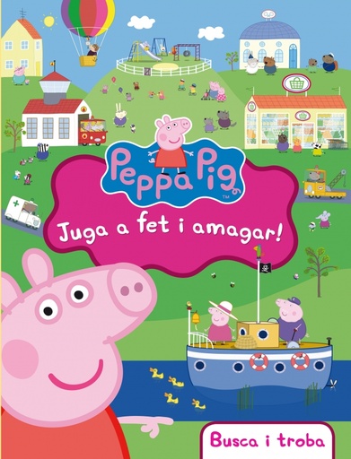 [9788448843472] Peppa Pig. Llibre joguina - Juga a fet i amagar!