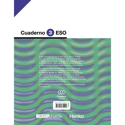 [9788414339091] CUADERNO HENKO 3 ESO