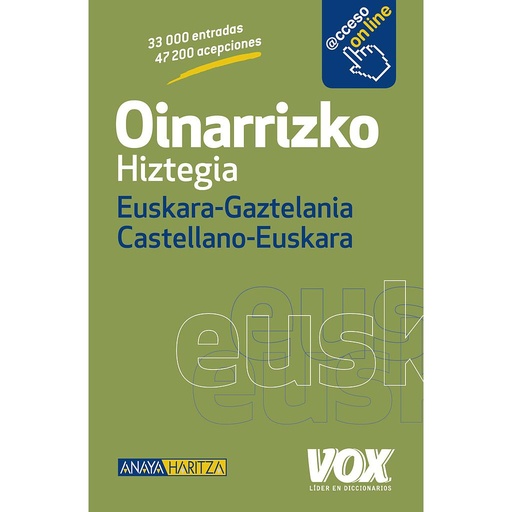 [9788499741369] Oinarrizko Hiztegia Euskara-Gaztelania / Castellano-Euskara