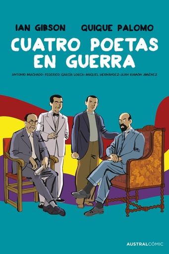 [9788411615310] Cuatro poetas en guerra (novela gráfica)