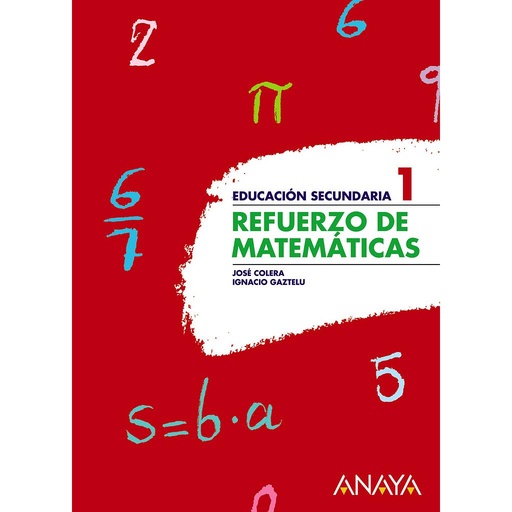 [9788466751506] Refuerzo de Matemáticas 1.