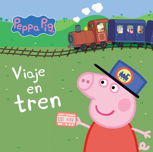 [9788448834876] Peppa Pig. Libro de cartón - Viaje en tren