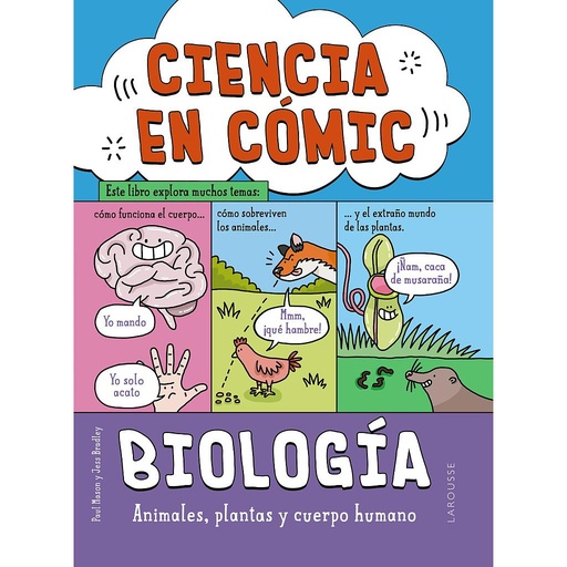 [9788419739056] Ciencia en cómic. Biología