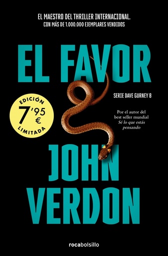 [9788419498175] El favor (Campaña edición limitada) (Serie David Gurney 8)
