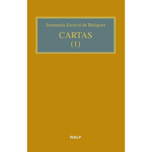 [9788432153112] Cartas I (bolsillo, rústica)