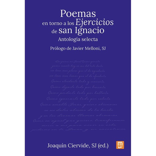 [9788427148703] POEMAS EN TORNO A LOS EJERCICIOS DE SAN IGNACIO