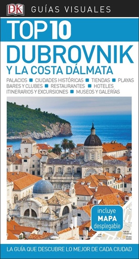 [9780241340011] Dubrovnik y la costa dálmata (Guías Visuales TOP 10)