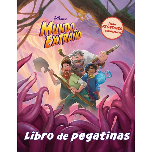 [9788418940101] Mundo Extraño. Libro de pegatinas