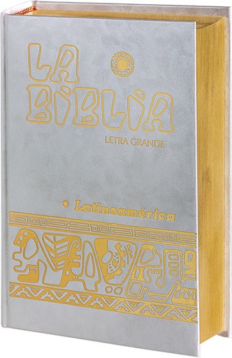 [9788490730058] La Biblia Latinoamérica [letra grande] nacarina, canto dorado