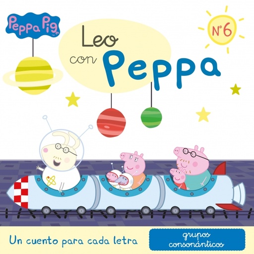 [9788448856885] Peppa Pig. Lectoescritura - Leo con Peppa. Un cuento para cada letra: Grupos consonánticos