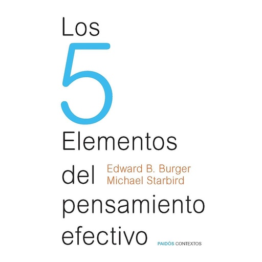 [9788449328442] Los 5 Elementos del pensamiento efectivo