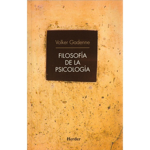 [9788425424298] Filosofía de la psicología