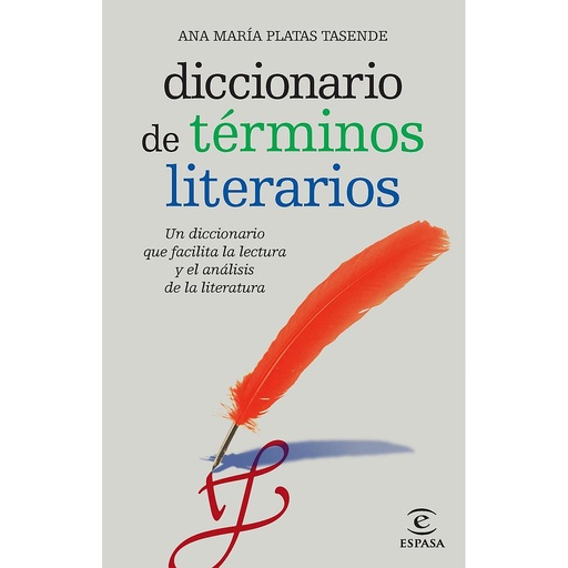 [9788467036916] DICCIONARIO DE TERMINOS LITERARIOS