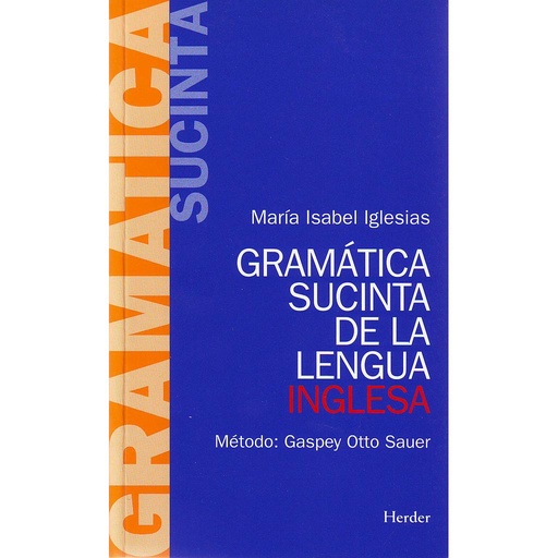 [9788425408076] Gramática sucinta de la lengua inglesa