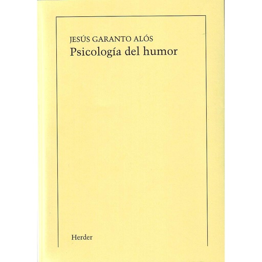 [9788425412905] Psicología del humor