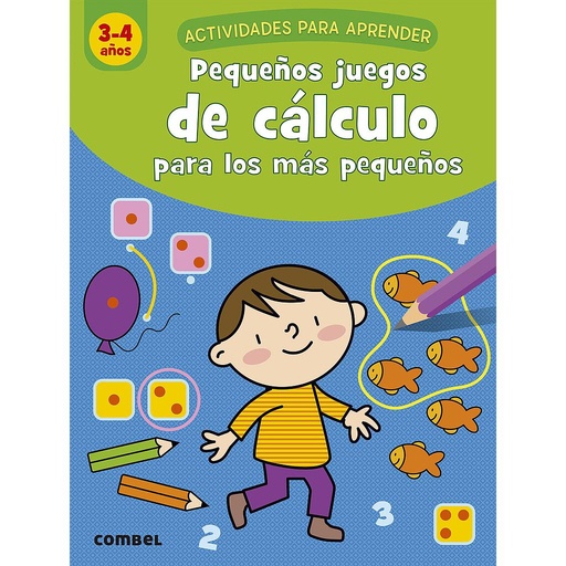 [9788491017042] Pequeños juegos de cálculo para los más pequeños (3-4 años)