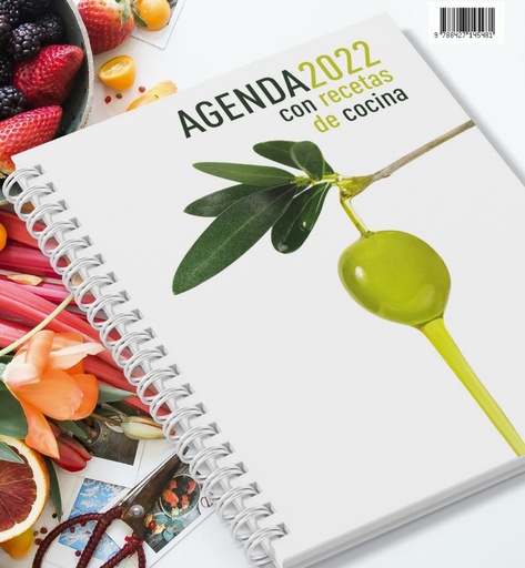[9788427145481] Agenda 2022 con recetas de cocina