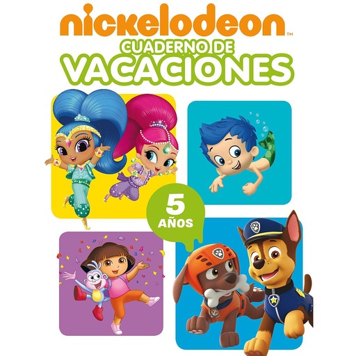 [9788448850050] Nickelodeon. Cuaderno de vacaciones - 5 años (Cuadernos de vacaciones de Nickelodeon)