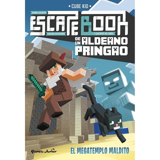 [9788408223375] Escape book de un aldeano pringao. El megatemplo maldito