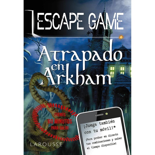 [9788418100420] Escape Game - Atrapado en Arkham