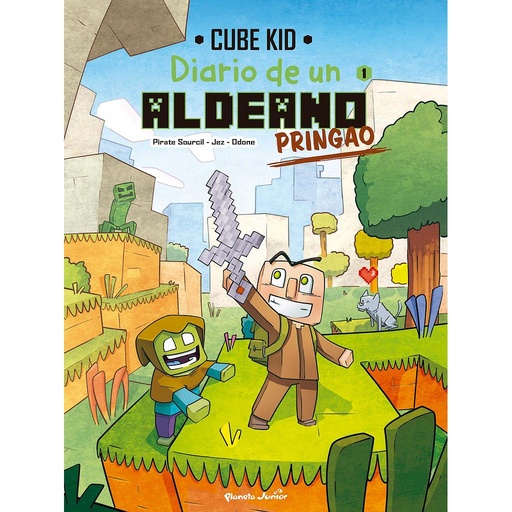 [9788408251200] Minecraft. Diario de un aldeano pringao. Cómic 1