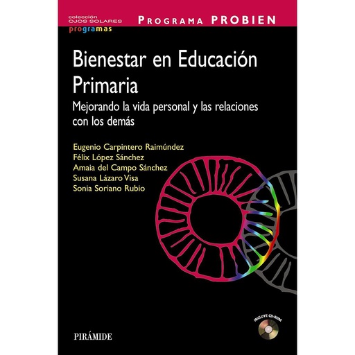 [9788436833553] PROGRAMA PROBIEN. Bienestar en Educación Primaria