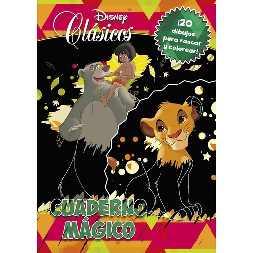 [9788418335297] Clásicos Disney. Cuaderno mágico