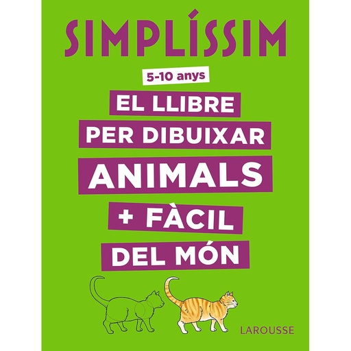 [9788417273903] Simplíssim. El llibre per dibuixar animals + fàcil del món