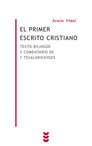 [9788430116140] El primer escrito cristiano
