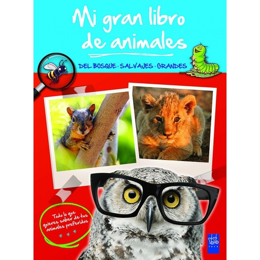 Mi gran libro de animales azul