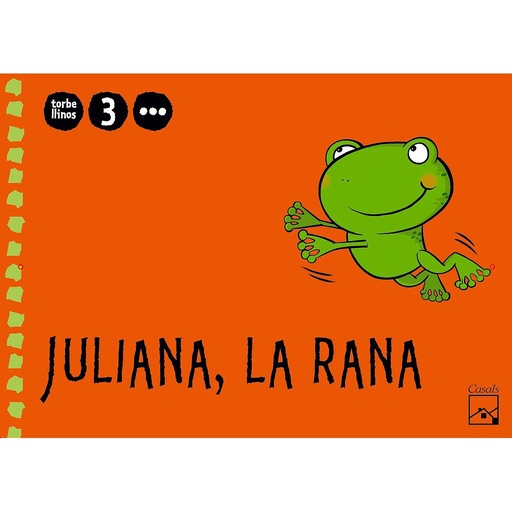 [9788421841136] Juliana, la rana 3er trimestre 3 años. Torbellinos