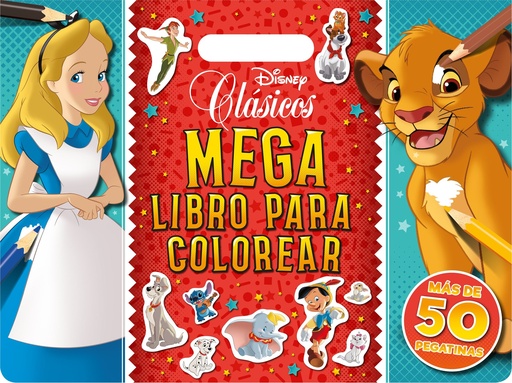 [9788419547163] Clásicos Disney. Megalibro para colorear