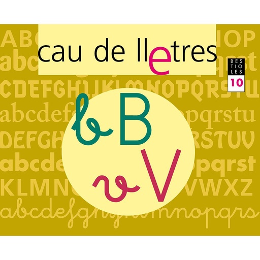 [9788421835180] CAU DE LLETRES. Quadern 10. Lectoescriptura