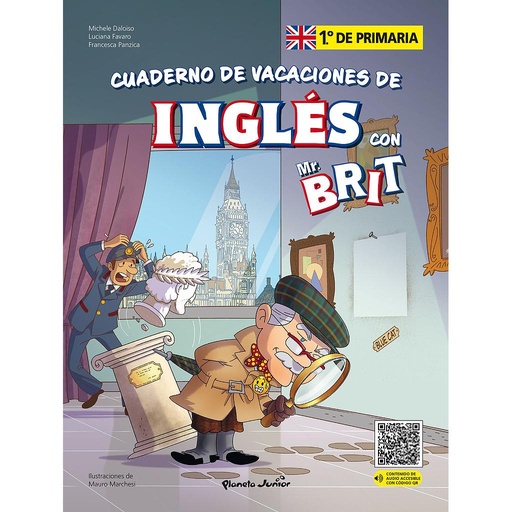 [9788408287414] Mr. Brit. Cuaderno de vacaciones de inglés. 1.º de primaria