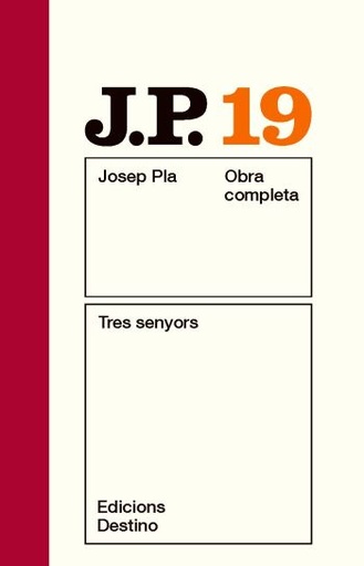 [9788497101592] Tres senyors
