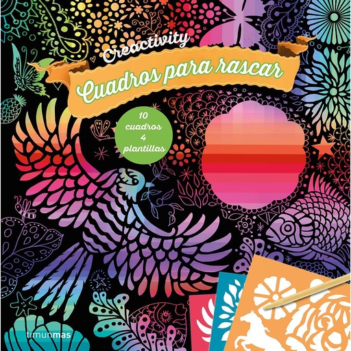 [9788408206972] Creactivity. Cuadros para rascar. Arco iris