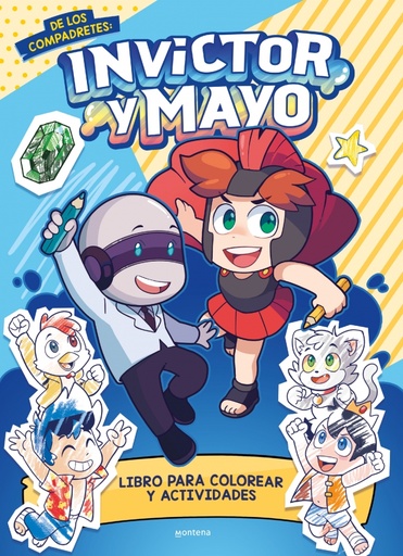 [9788419421050] Invictor y Mayo - Libro para colorear y actividades