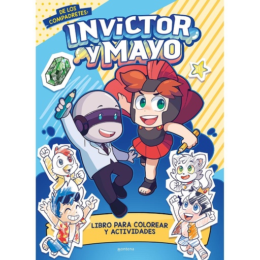 [9788419421050] Invictor y Mayo - Libro para colorear y actividades