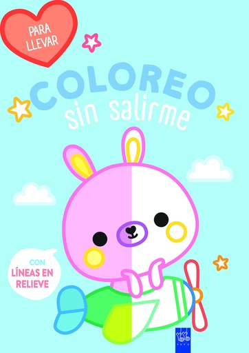 [9788408278115] Coloreo sin salirme-Para llevar. Conejo