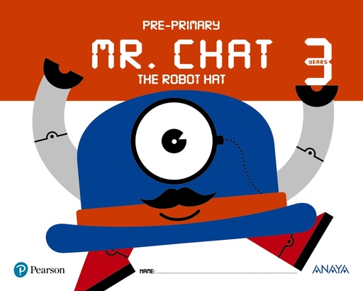 [9788469829509] Mr. Chat The Robot Hat 3 years.
