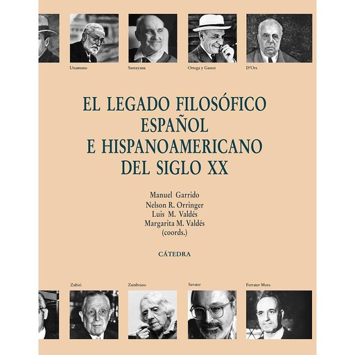 [9788437625973] El legado filosófico español e hispanoamericano del siglo XX