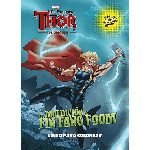 [9788416914289] Thor. Los orígenes. La maldición de Fin Fang Foom. Libro para colorear