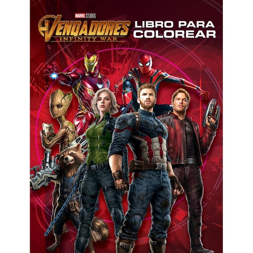 [9788416914586] Vengadores. Infinity War. Libro para colorear