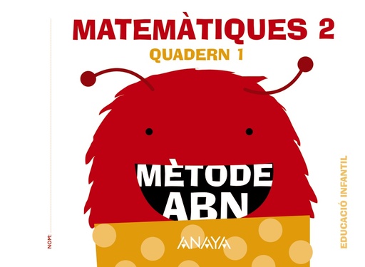 [9788469825600] Matemàtiques ABN. Nivell 2. Quadern 1.